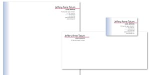 Jeffery Anne Tatum Corporate ID Package